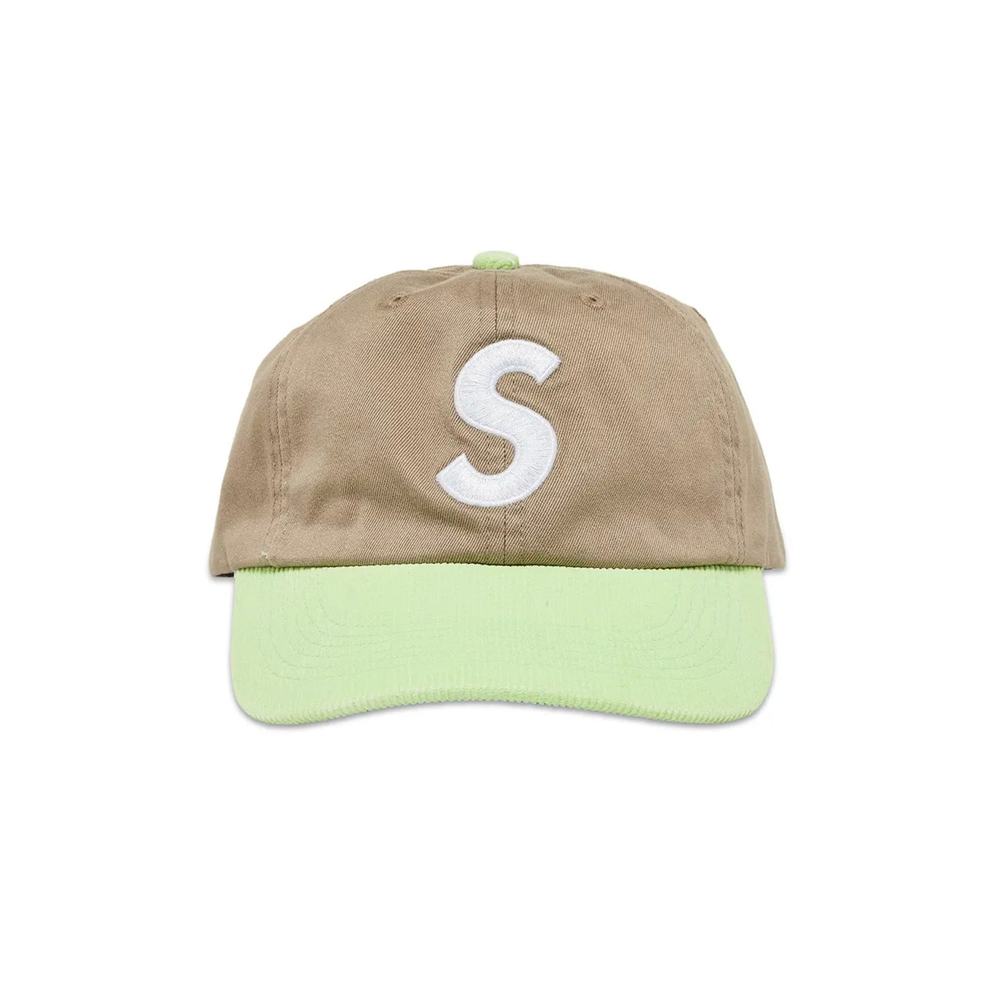Supreme 2-Tone S Logo 6-Panel Tan