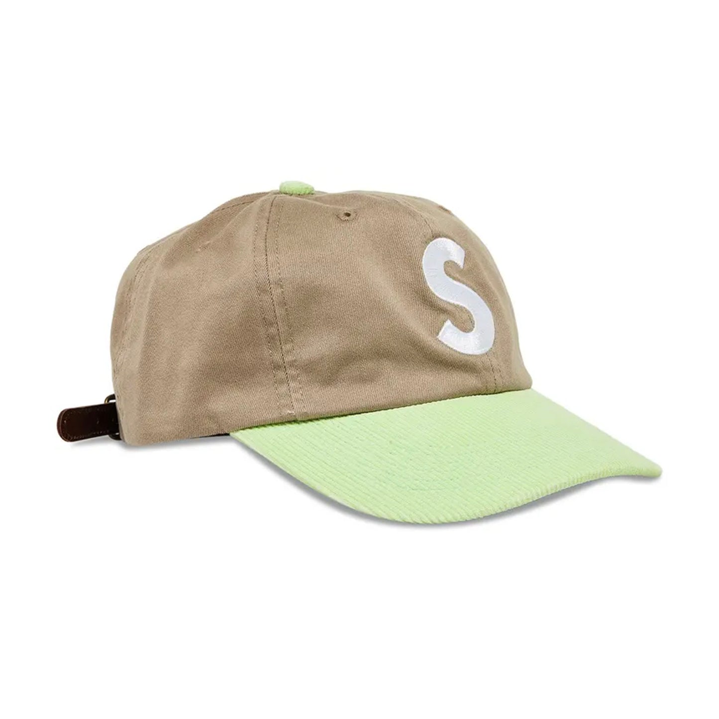 Supreme 2-Tone S Logo 6-Panel Tan