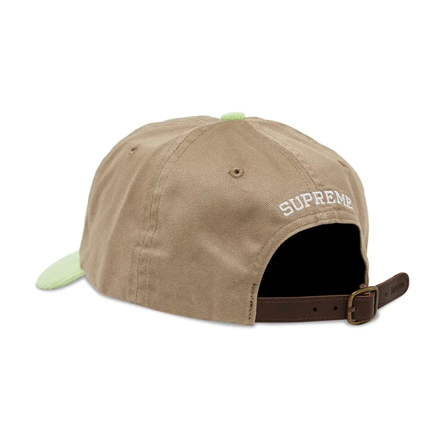 Supreme 2-Tone S Logo 6-Panel Tan