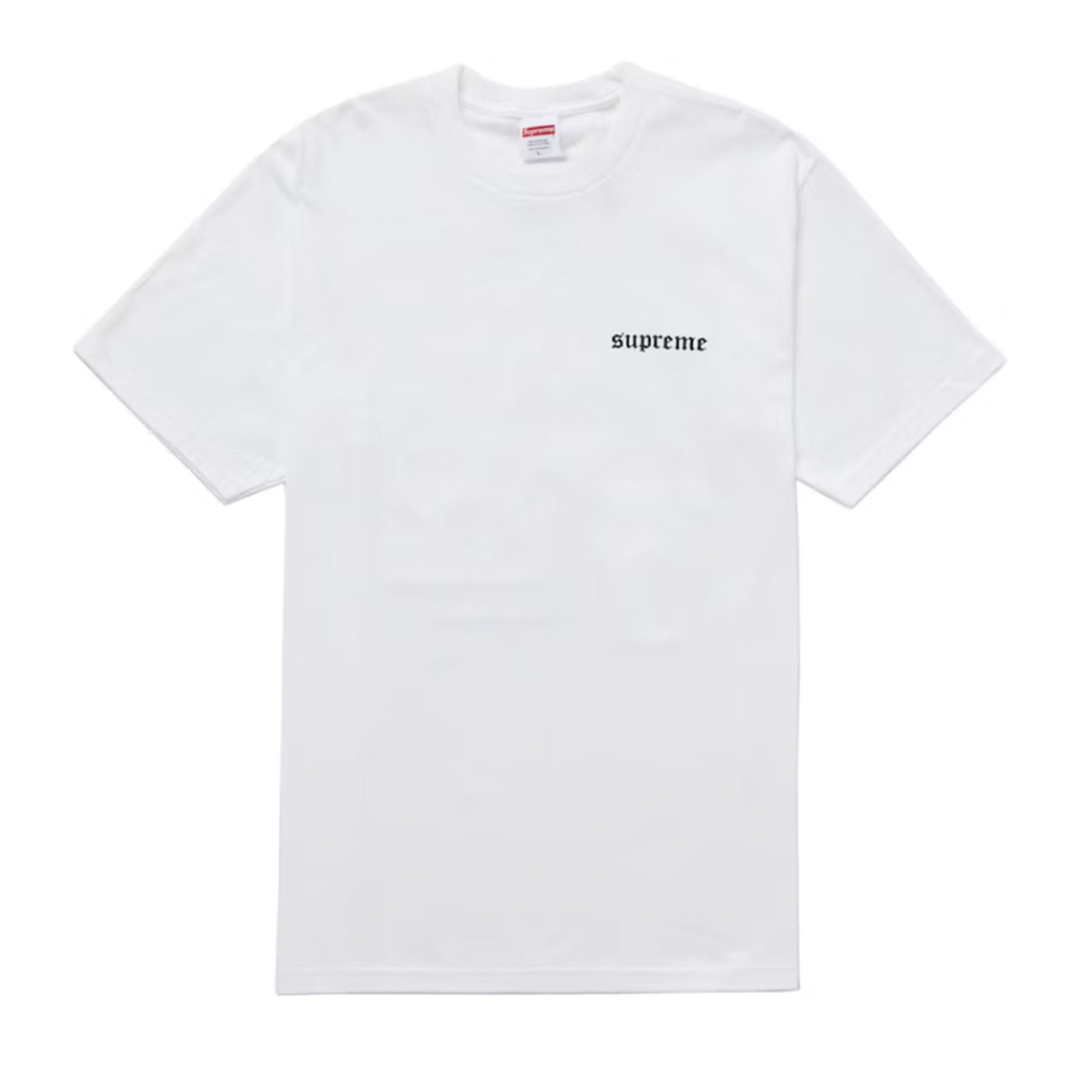 Supreme  White Tee \