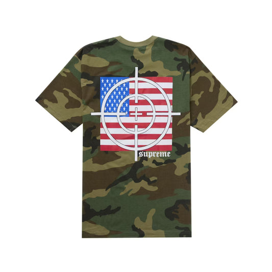 Supreme Target Tee Woodland Camo