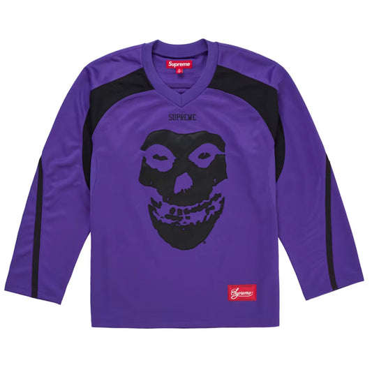 Supreme The Misfits Hockey Jersey Purple