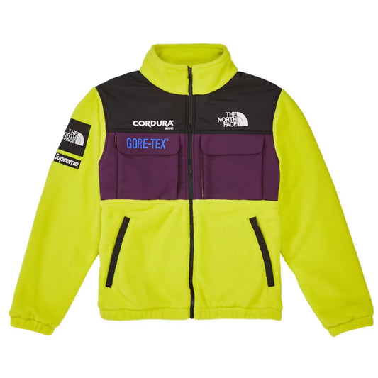 Supreme The North Face Expedition Fleece (FW18) Jacket Sulphur [USED] - M (Used)