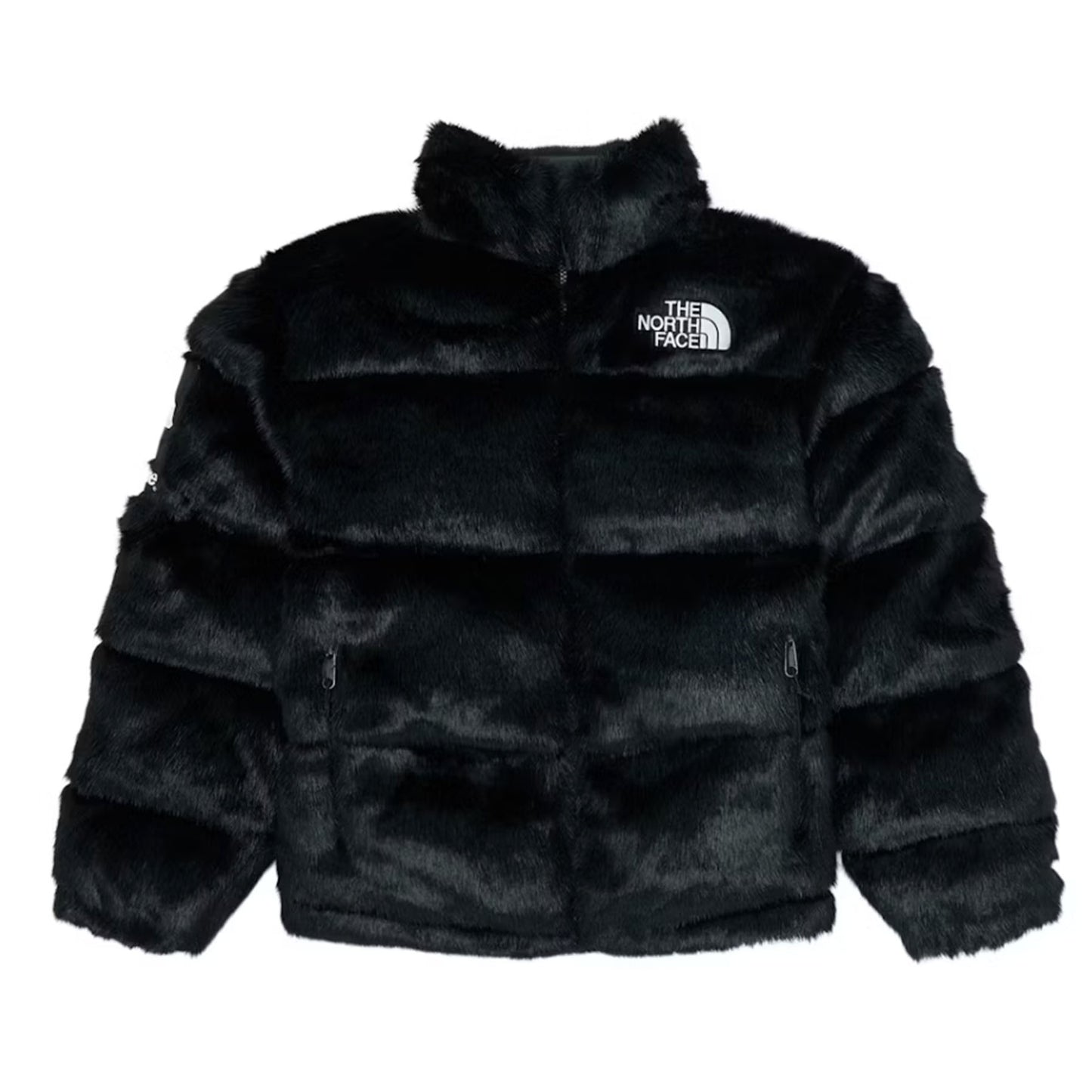 Supreme The North Face Faux Fur Nuptse Jacket Black [USED] - S (Used)