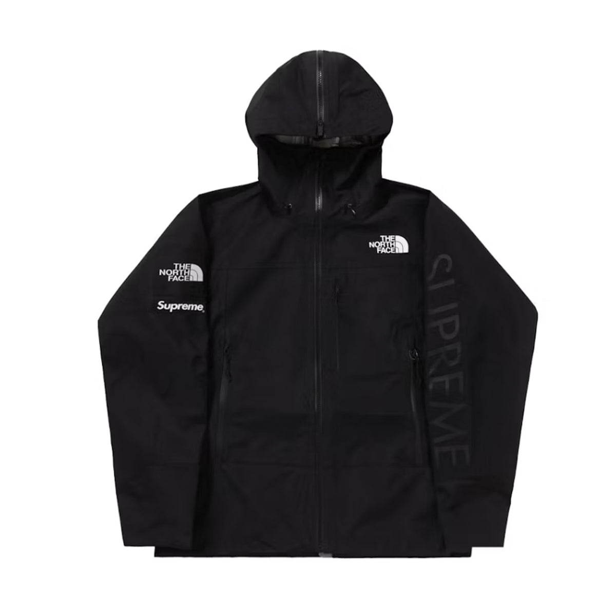 Supreme The North Face Split Taped Seam Shell Jacket Black