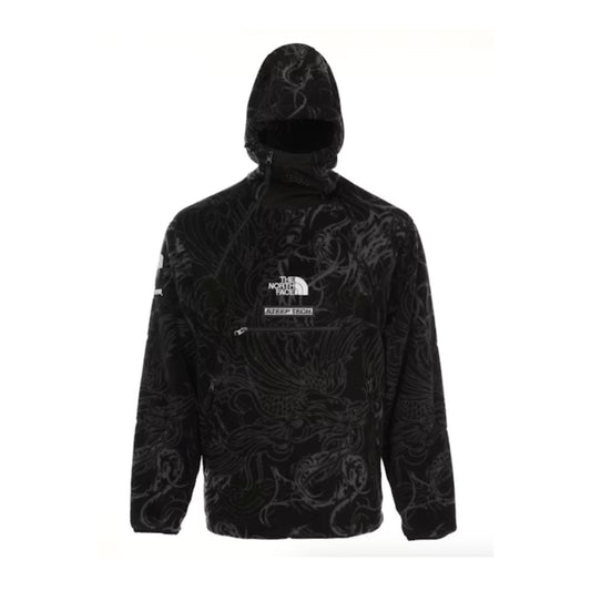 Supreme The North Face Steep Tech Fleece Pullover Black Dragon [USED] - L (Used)