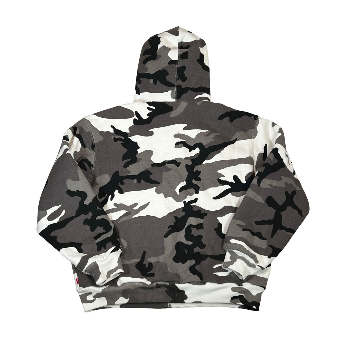 Supreme Arc Thermal Lined Zip Up Hooded Sweatshirt Snow Camo [USED] - L (Used)