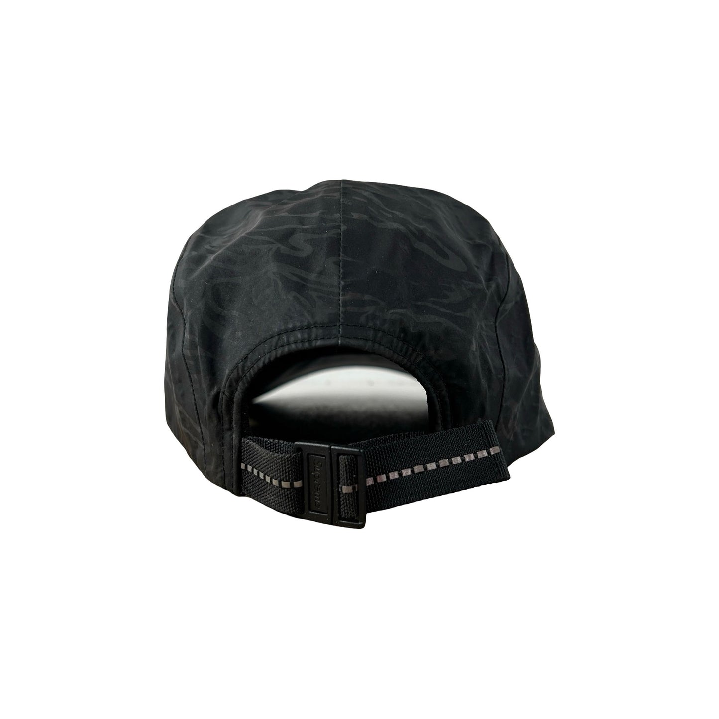 2022 Supreme Tiger Camo Reflective Camp Cap 'Black' [USED]