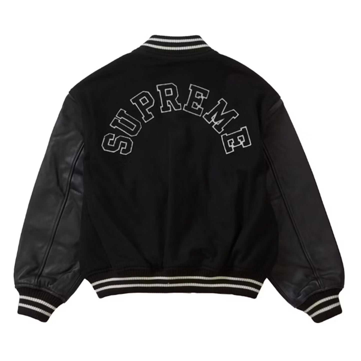 Supreme Tiger Varsity Jacket Black [USED] - L (Used)