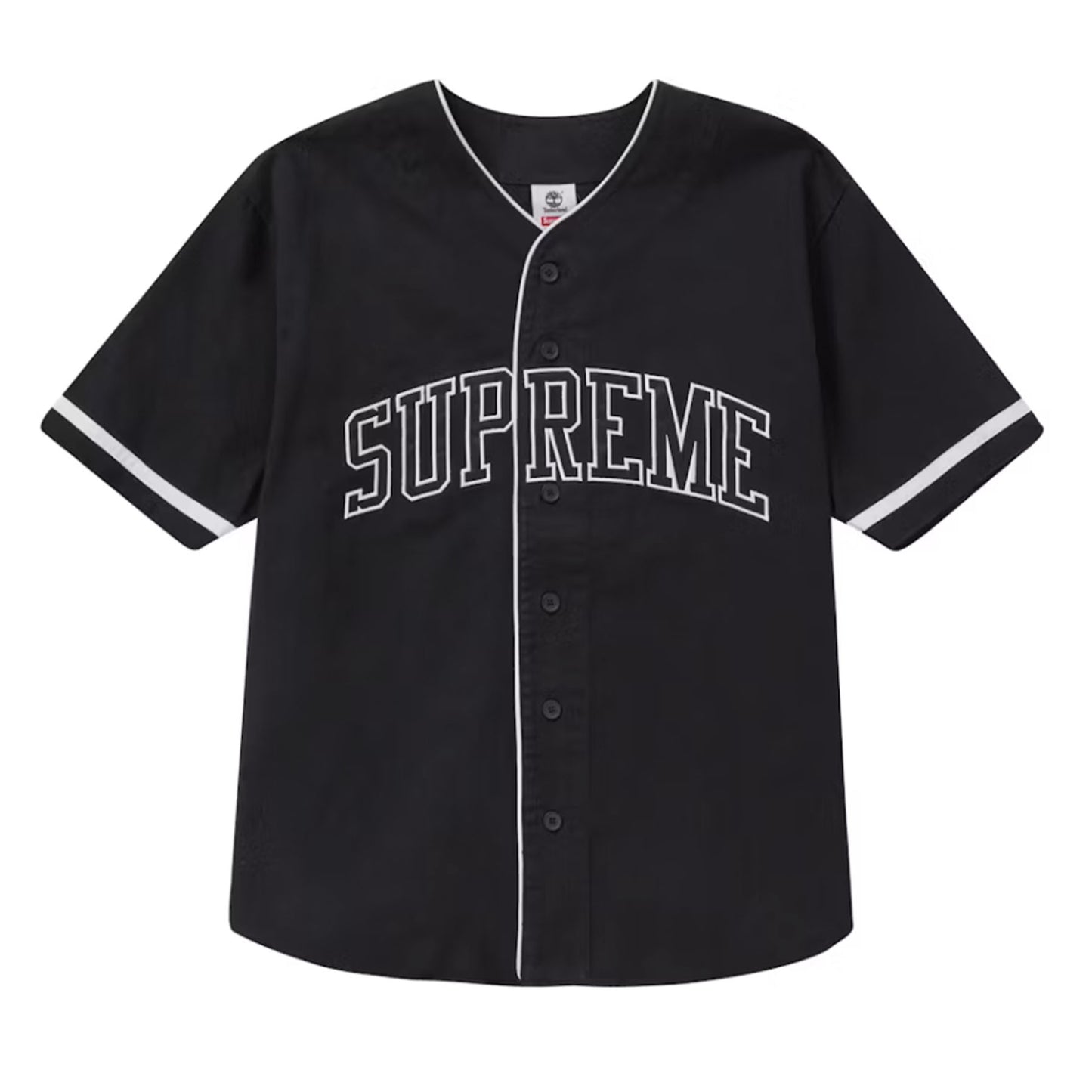 Supreme Timberland Baseball Jersey Black