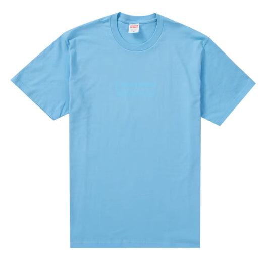 Supreme Tonal Box Logo Tee Bright Blue