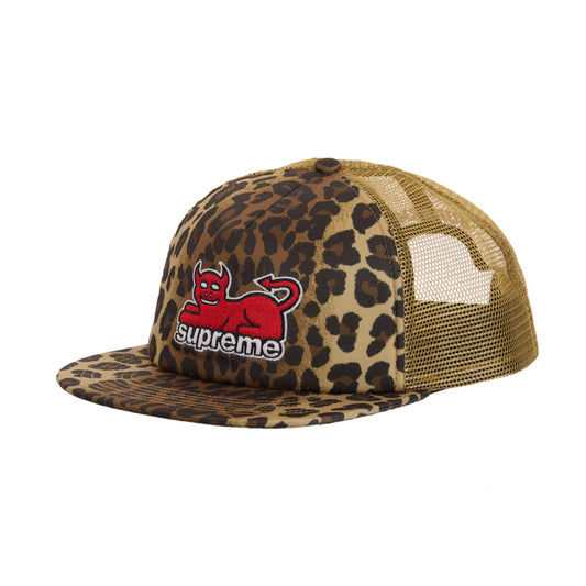 Supreme Toy Machine Mesh Back 5-Panel Leopard [USED]