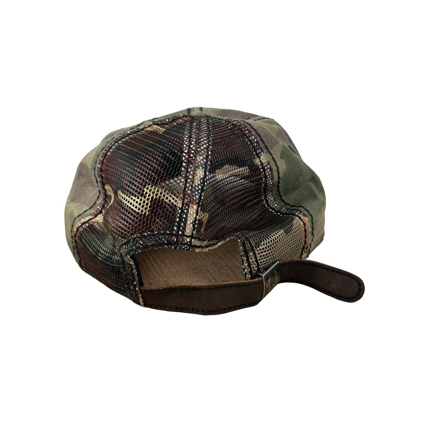 Supreme True Religion Mesh Back 6-Panel Olive Camo [USED]
