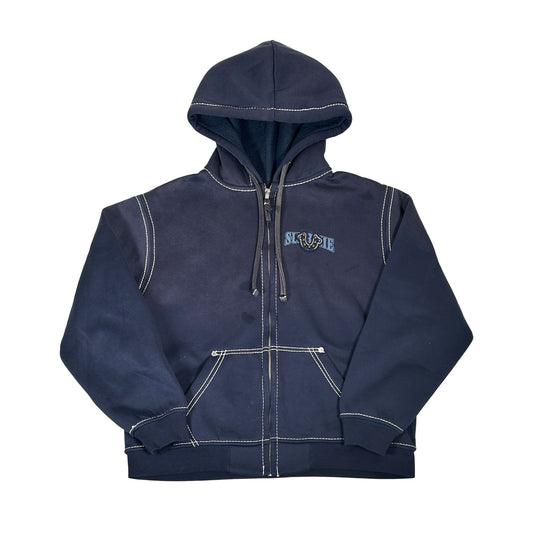 Supreme True Religion Zip Up Hooded Sweatshirt (FW25) Navy [USED] - M (Used)