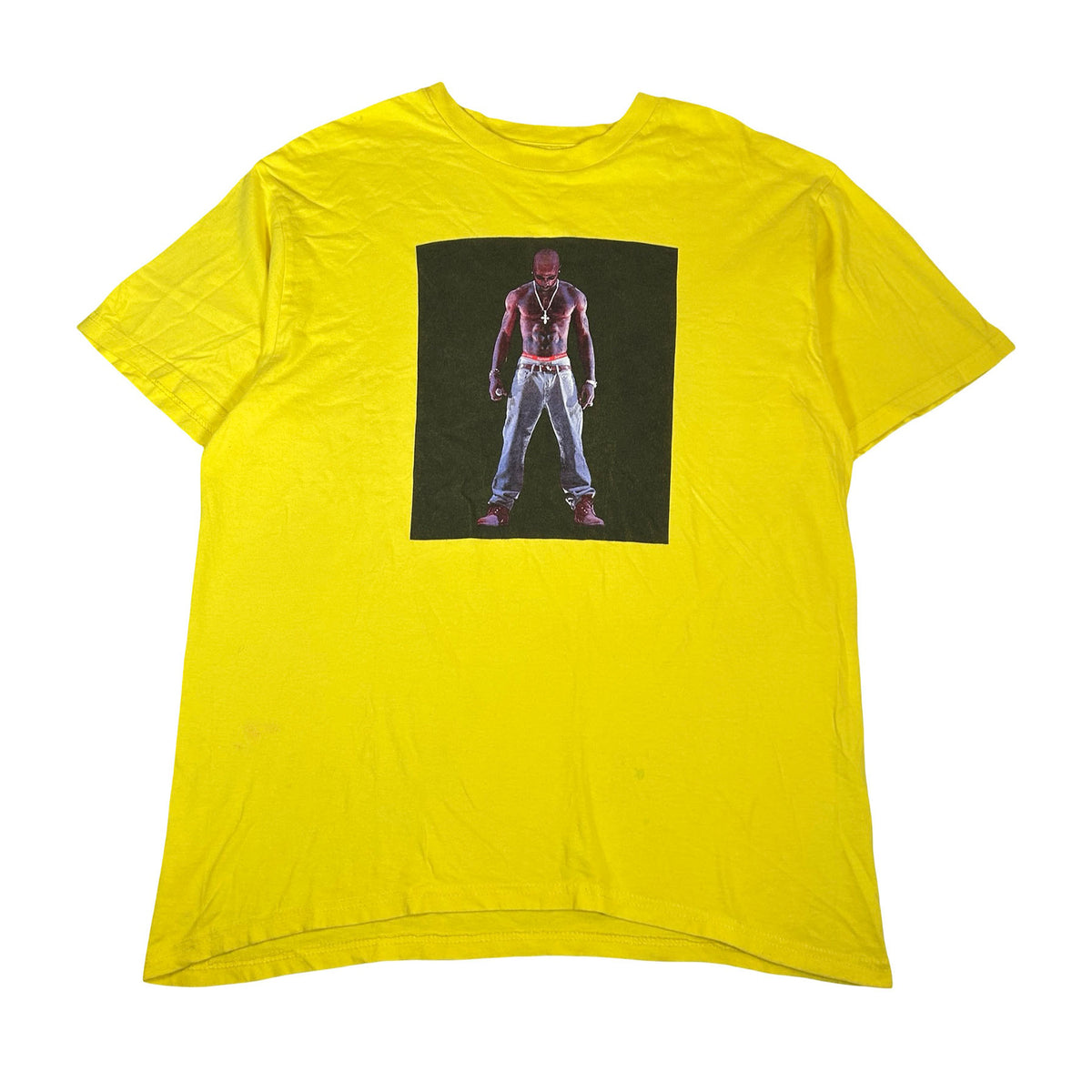 Supreme Tupac Hologram Tee Yellow [USED] - L (Used)