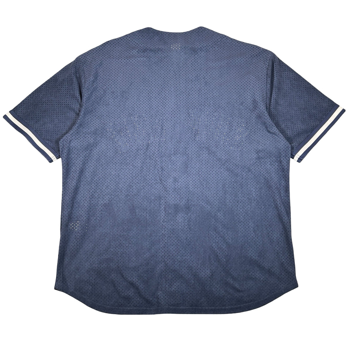 Supreme Ultrasuede Mesh Baseball Jersey Navy [USED] - M (Used2)