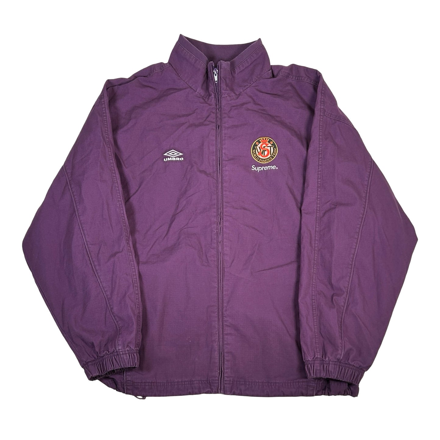 Supreme Umbro Cotton Ripstop Track Jacket (SS26) Plum [USED] - XXL (Used)