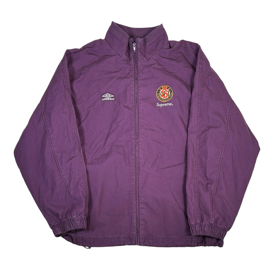 Supreme Umbro Cotton Ripstop Track Jacket (SS26) Plum [USED] - XXL (Used)