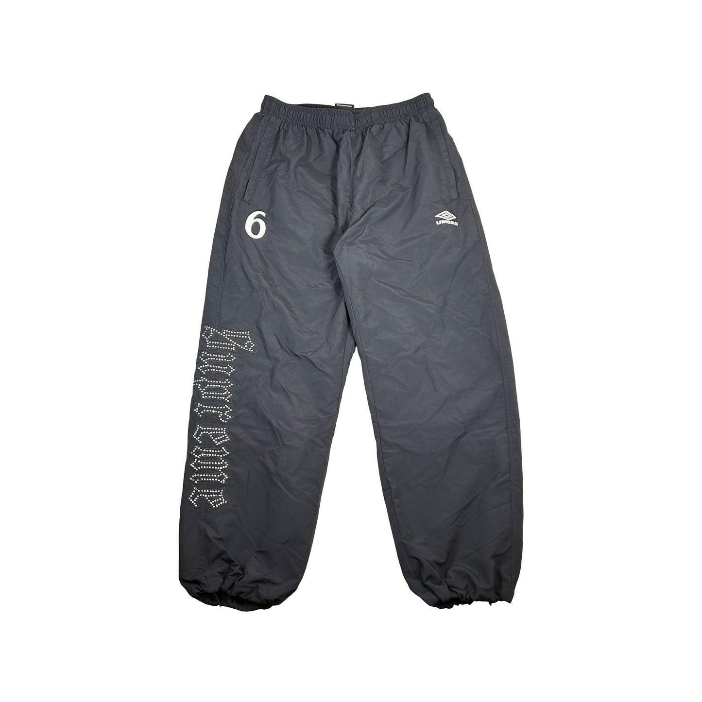 Supreme Umbro Rhinestone Track Pant Black [USED] - S (Used)