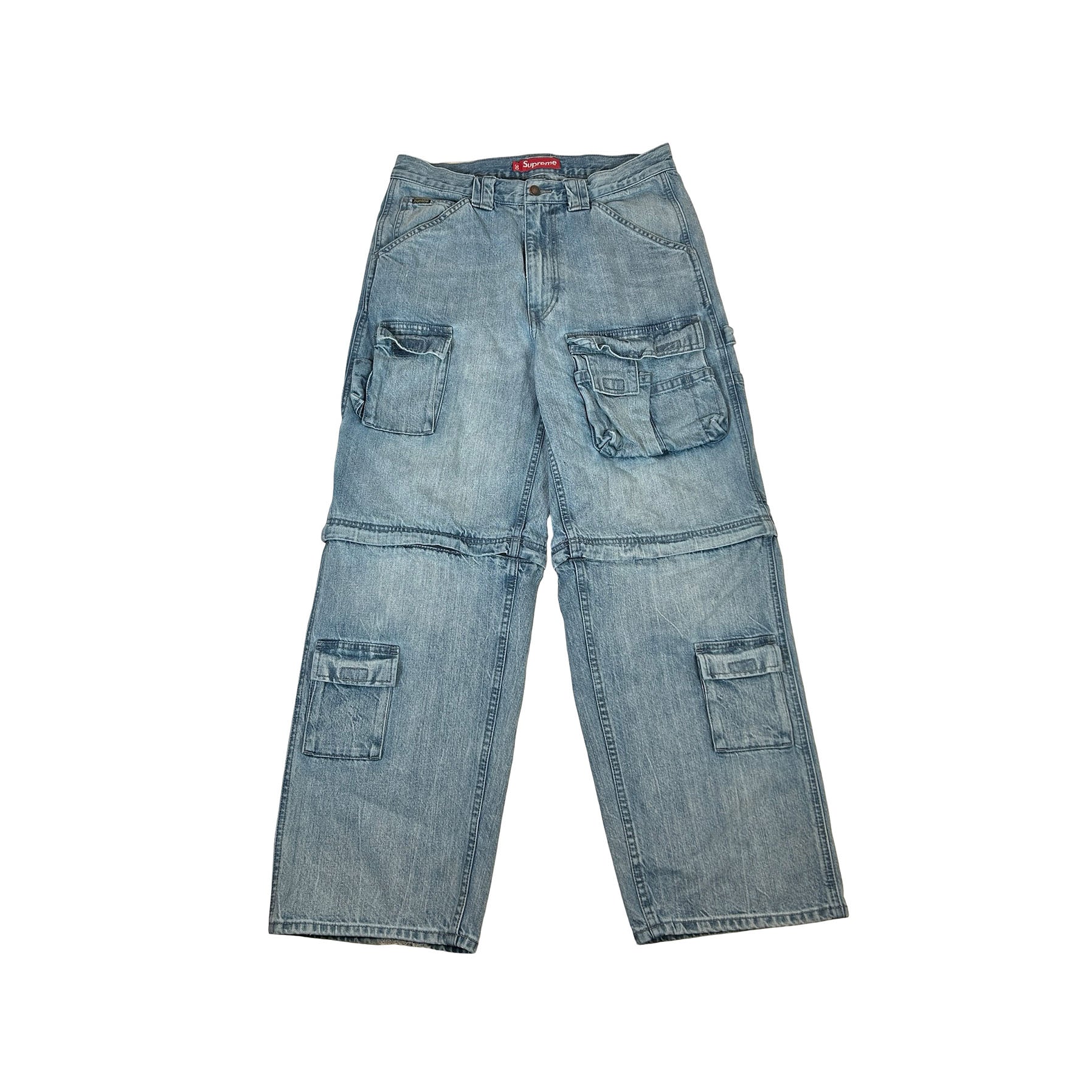 Supreme Zip-Off Utility Pant (FW25) Indigo [USED] - 30 (Used