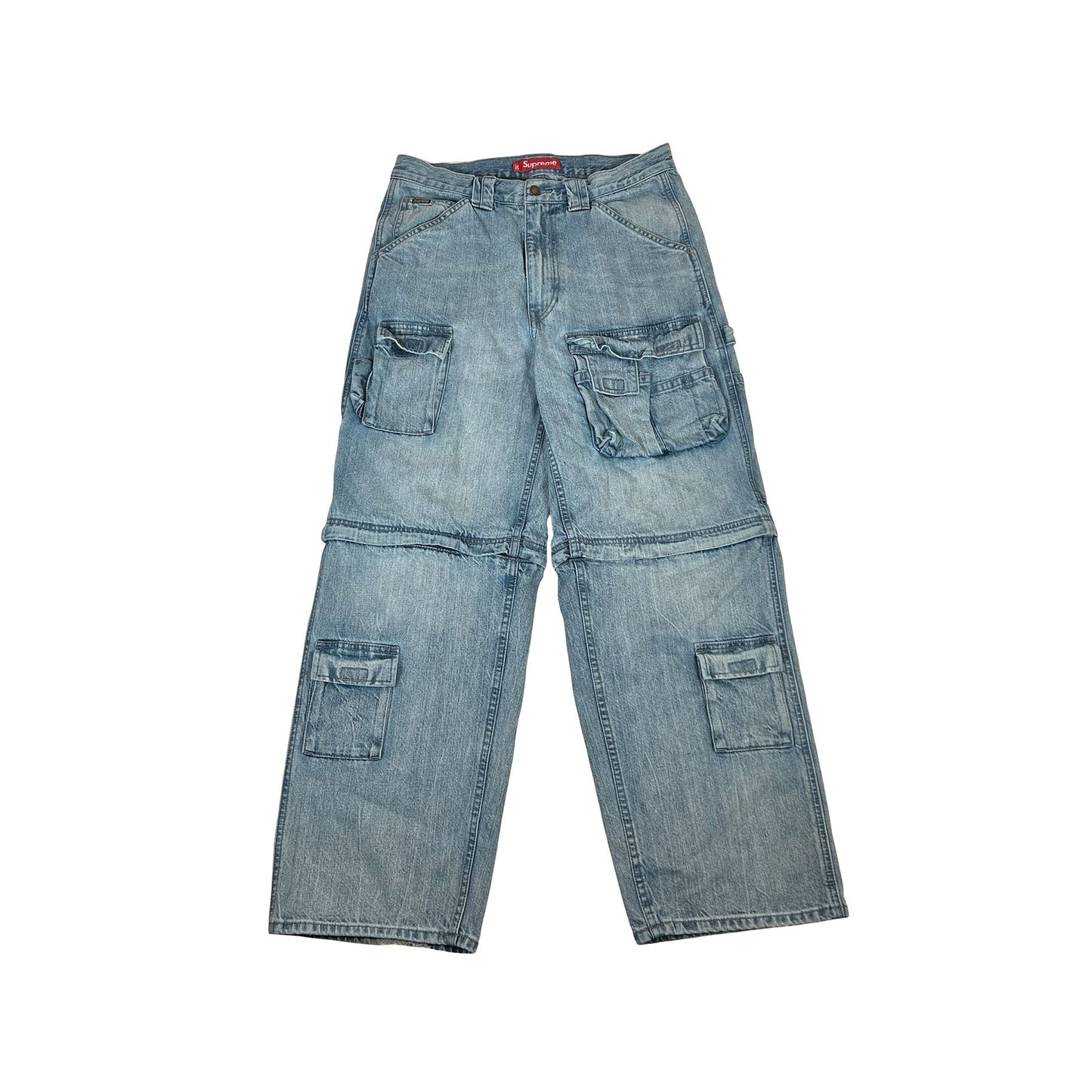 Supreme Zip-Off Utility Pant (FW25) Indigo [USED] - 30 (Used)