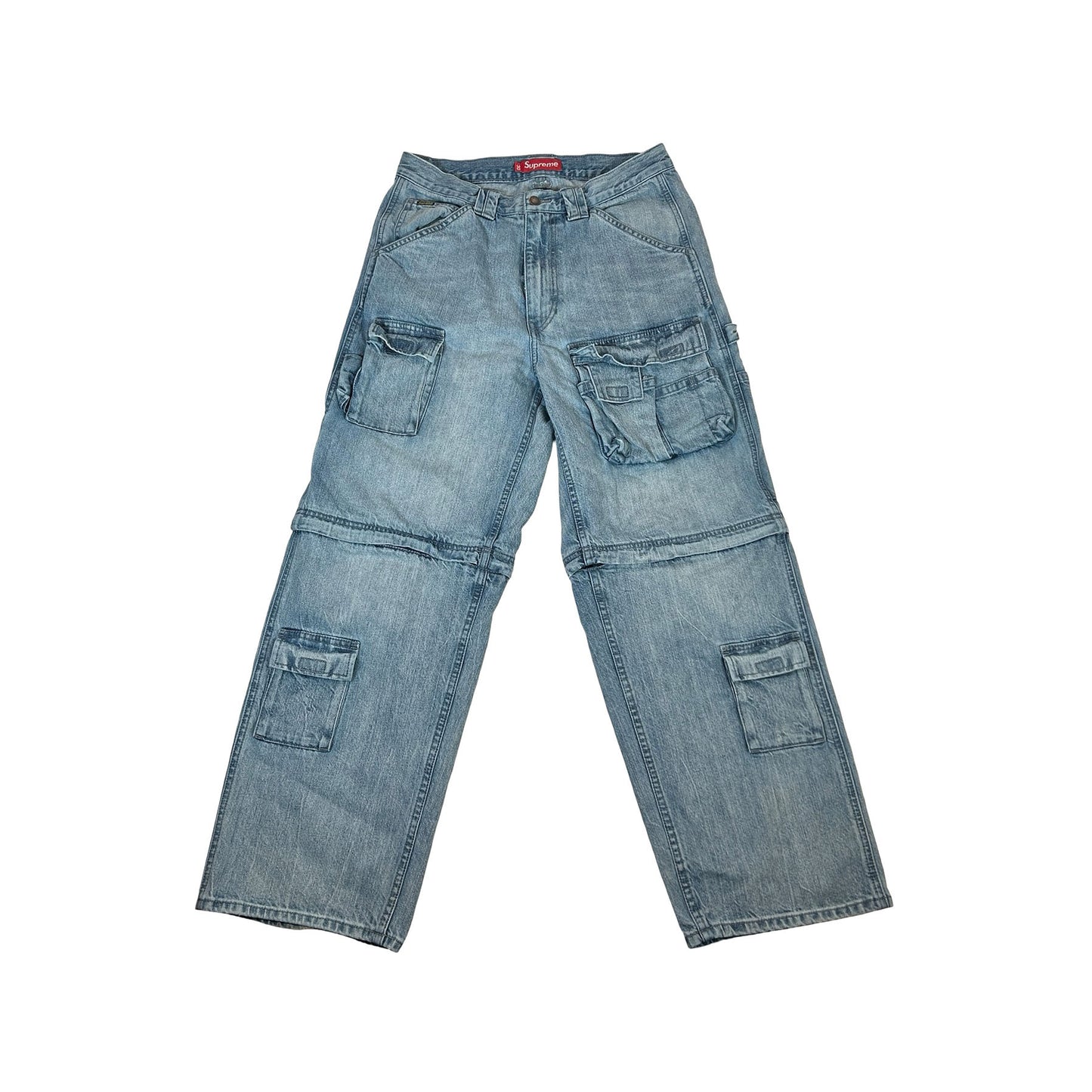 Supreme Zip-Off Utility Pant (FW25) Indigo [USED] - 30 (Used)