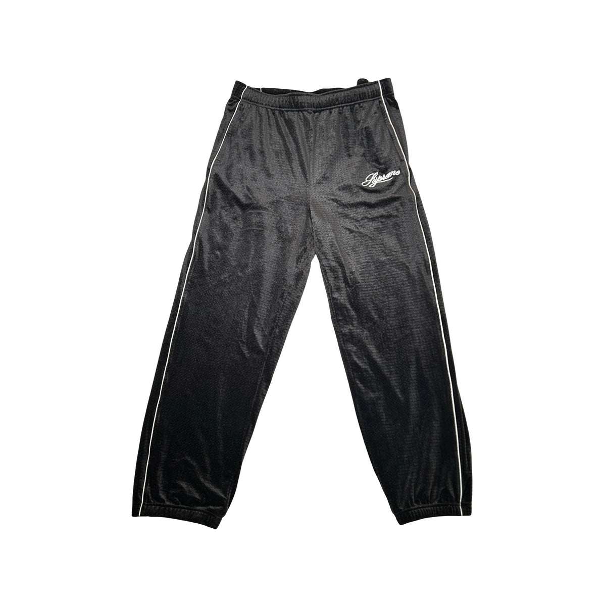 Supreme Velour Mesh Track Pant Black [USED] - M (Used)