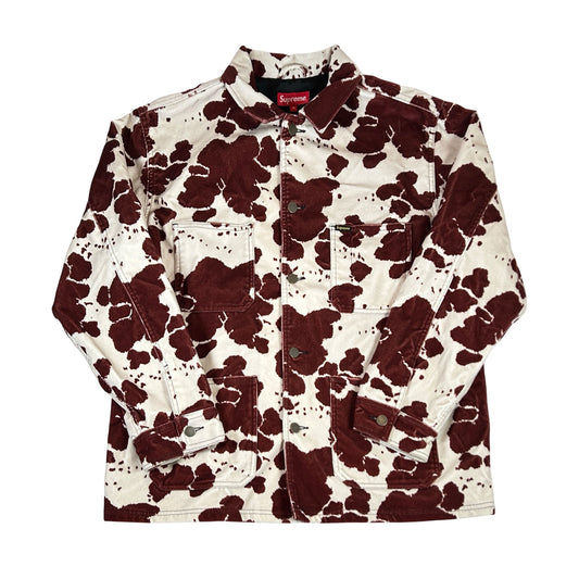 Supreme Velvet Chore Coat Cow [USED] - XL (Used)
