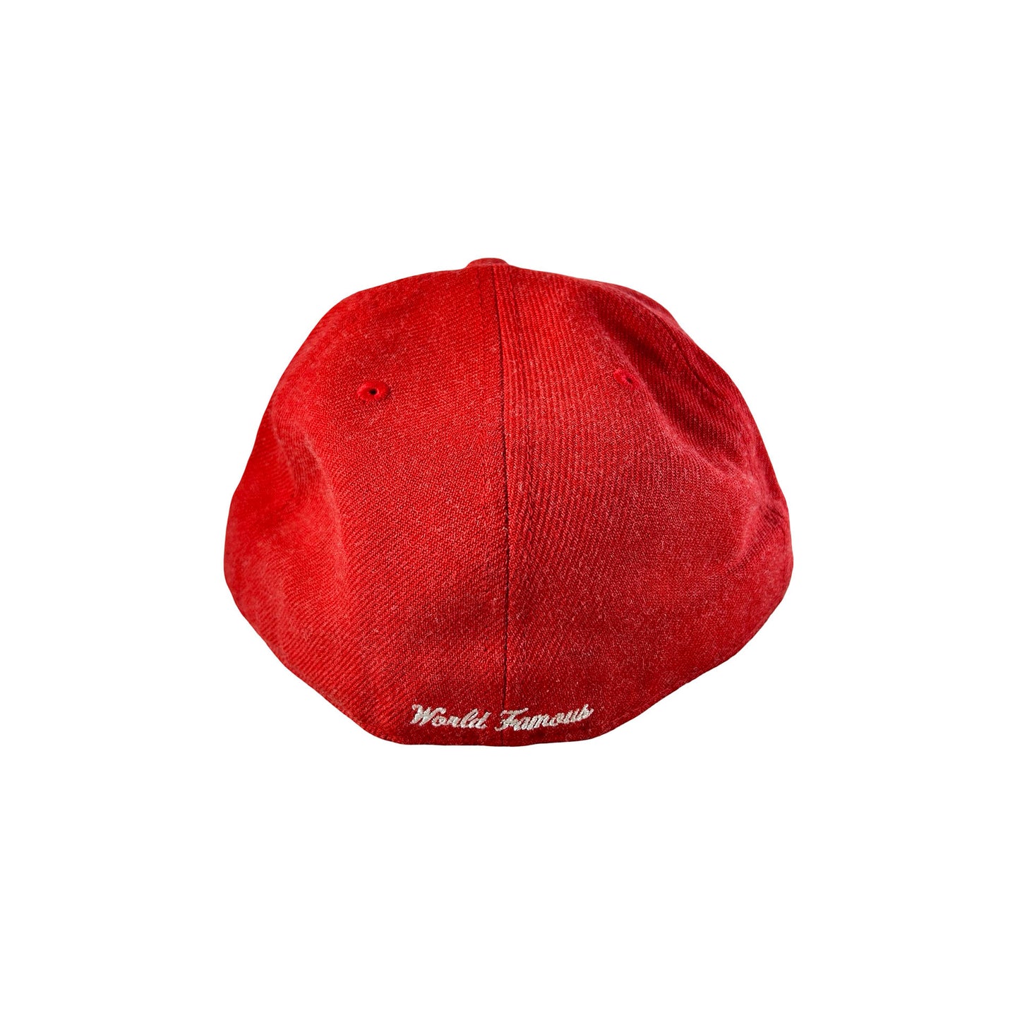 Supreme World Famous Box Logo New Era Red [USED] - 7 3/4 (Used)