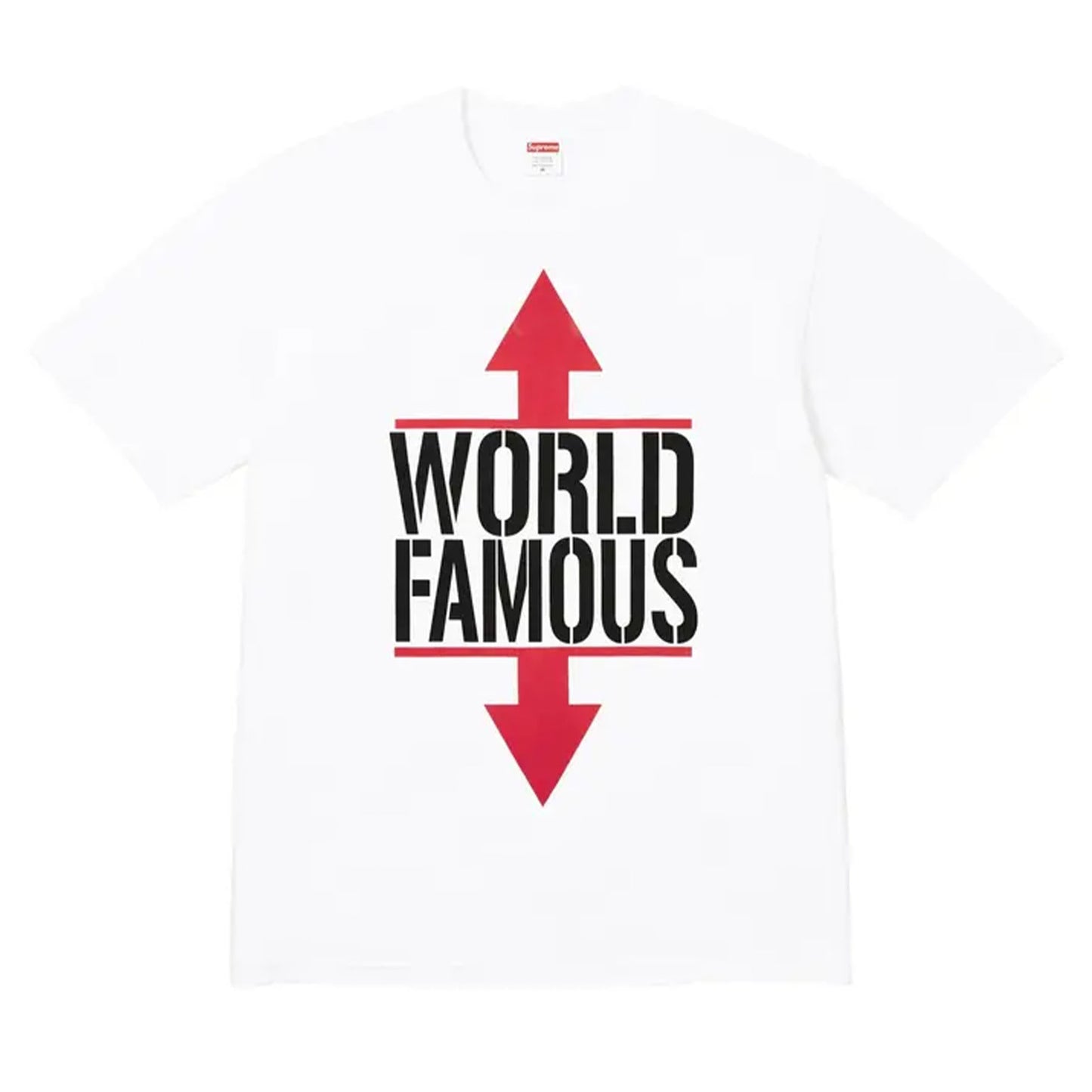 Supreme World Famous Tee White