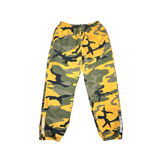 Supreme Warm Up Pant Yellow Camo [USED] - S (Used)