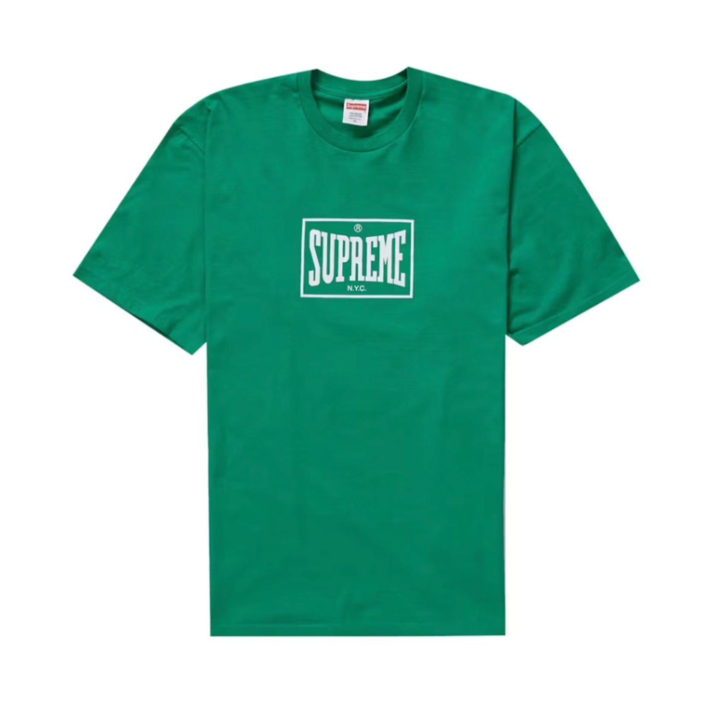 Supreme Warm Up Tee Green [Used] - XL (Used)