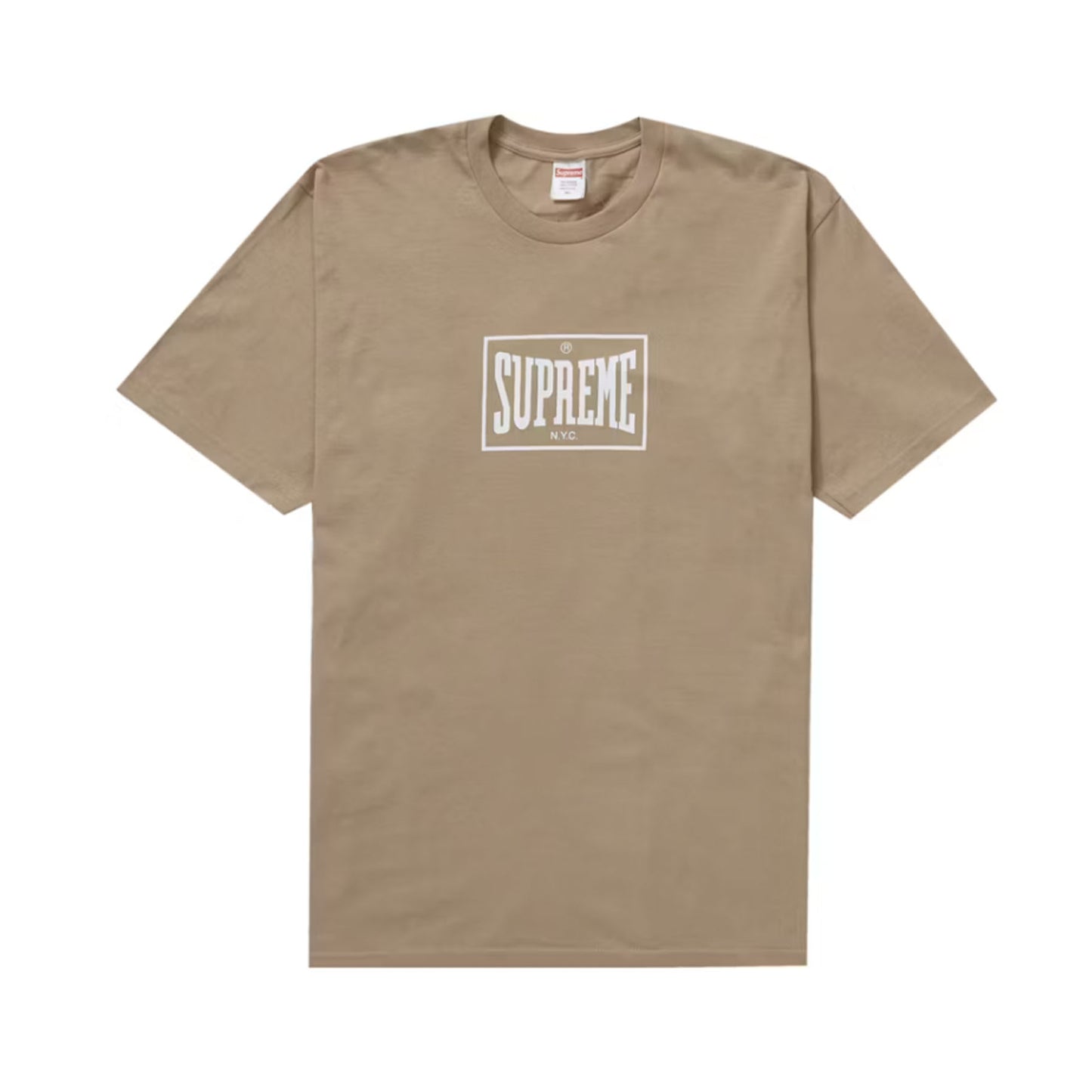 Supreme Warm Up Tee Khaki [USED] - L (Used)