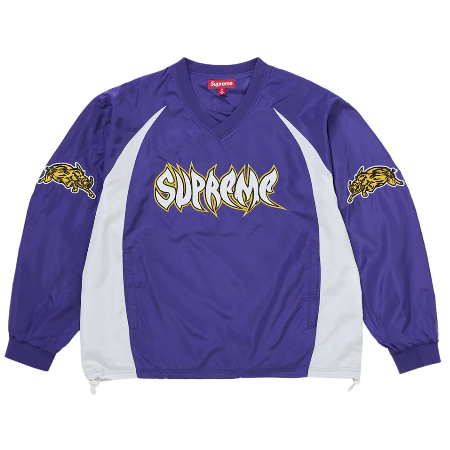 Supreme Warthog Warm Up Pullover Purple