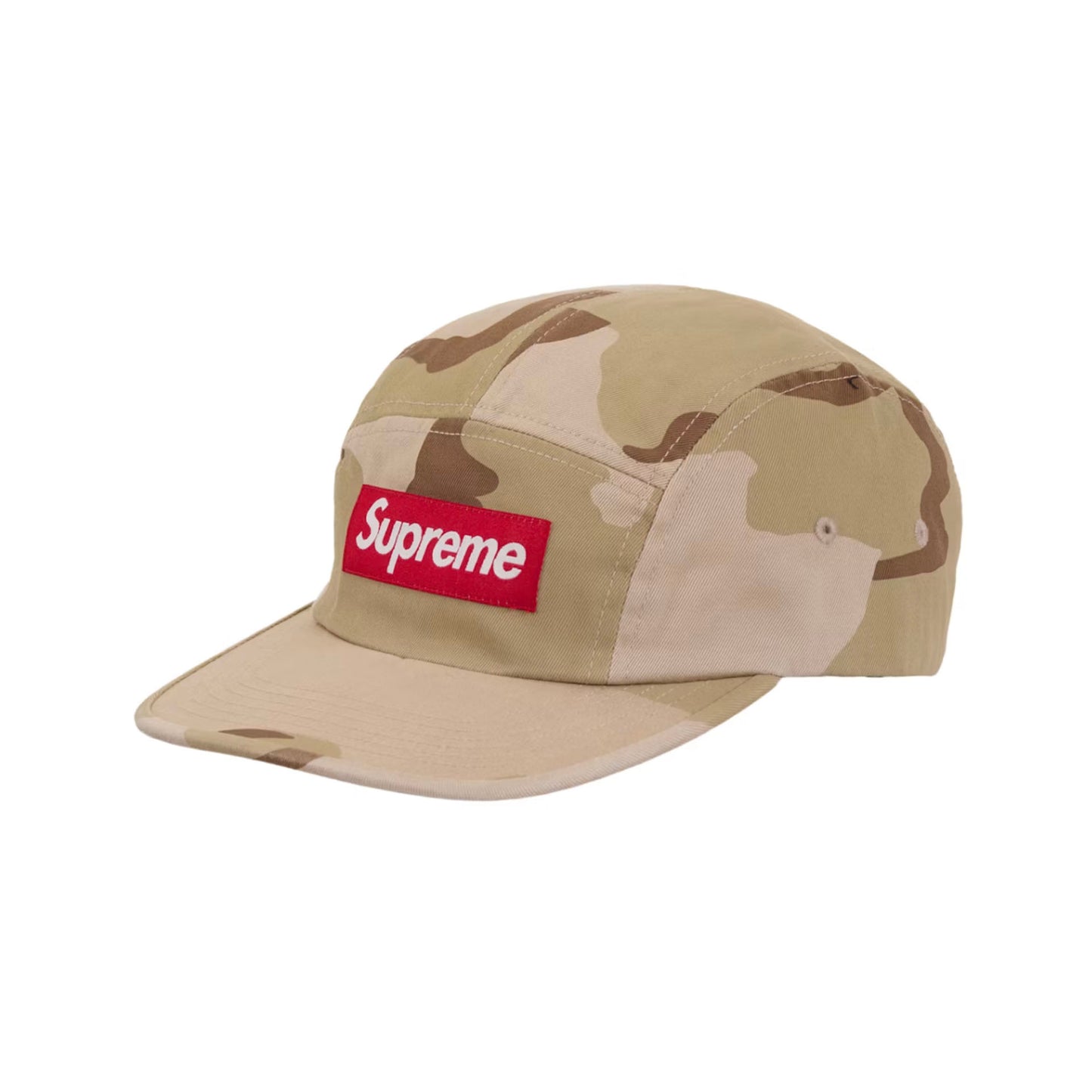 Supreme Washed Chino Twill Camp Cap (SS24) Camo [USED]