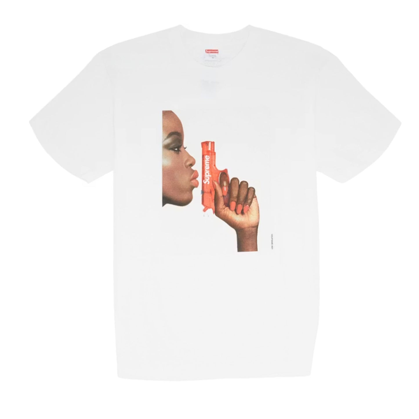 Supreme Water Pistol Tee White [USED] - S (Used)