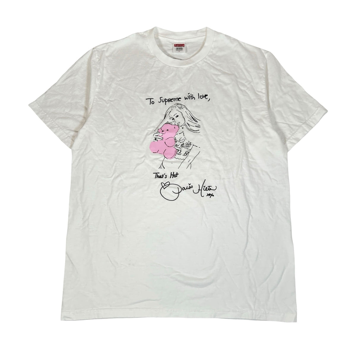 Supreme Paris Tee (FW26) White [USED] - L (Used)