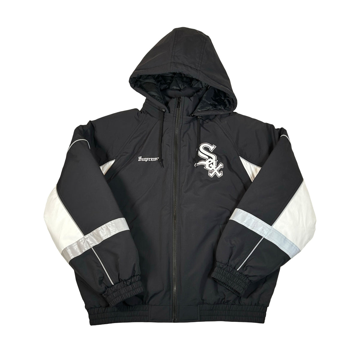 Supreme Chicago White Sox Stadium Jacket Black [USED] - L (Used)