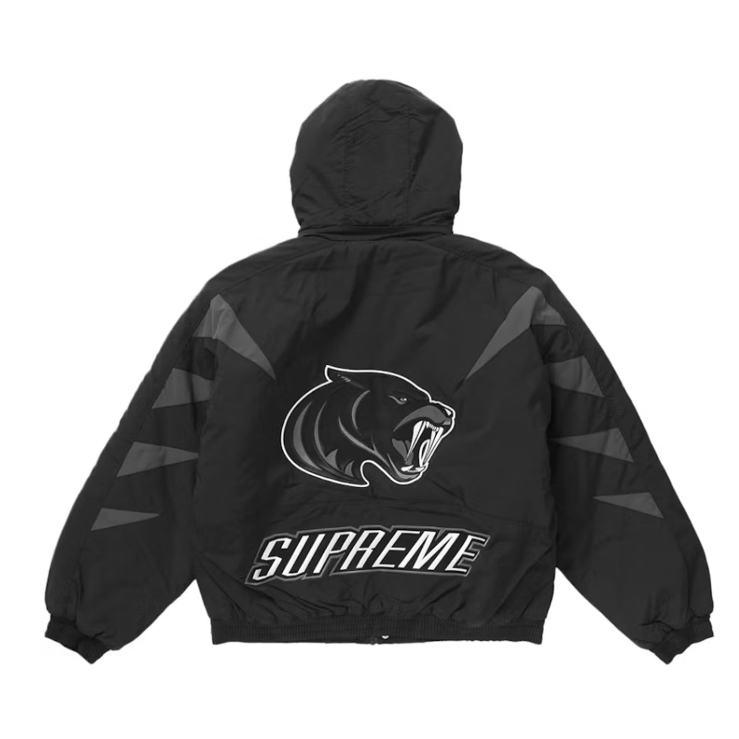 Supreme Wildcat Sideline Puffer Jacket Black [USED] - L (Used)