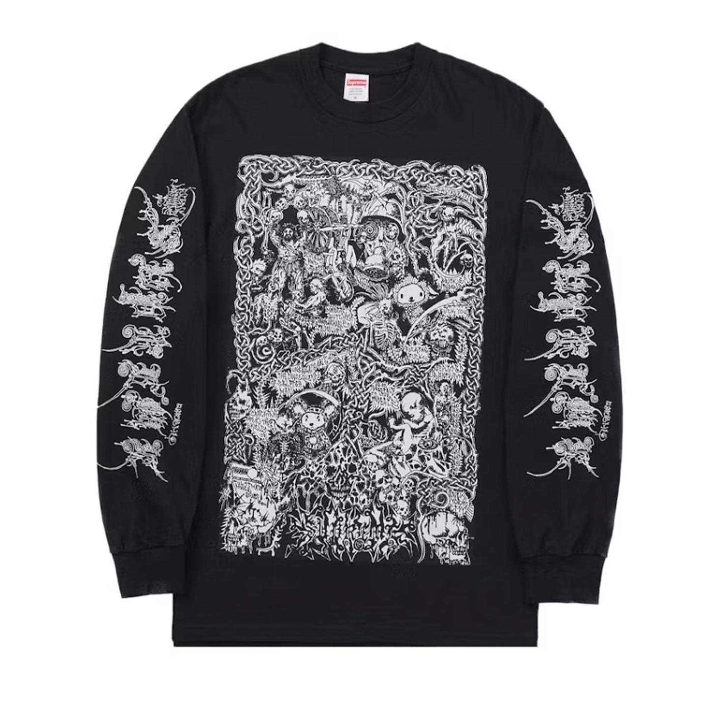 Supreme Wombat L/S Tee Black [USED] - S (Used)