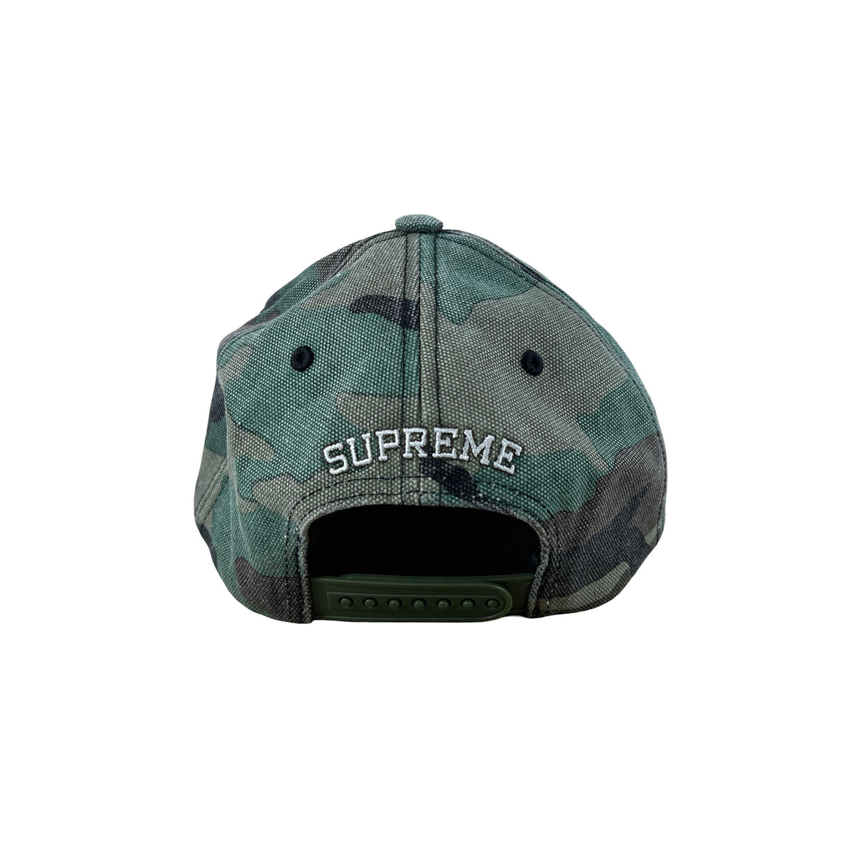 Supreme Garage 6-Panel Woodland Camo [USED]