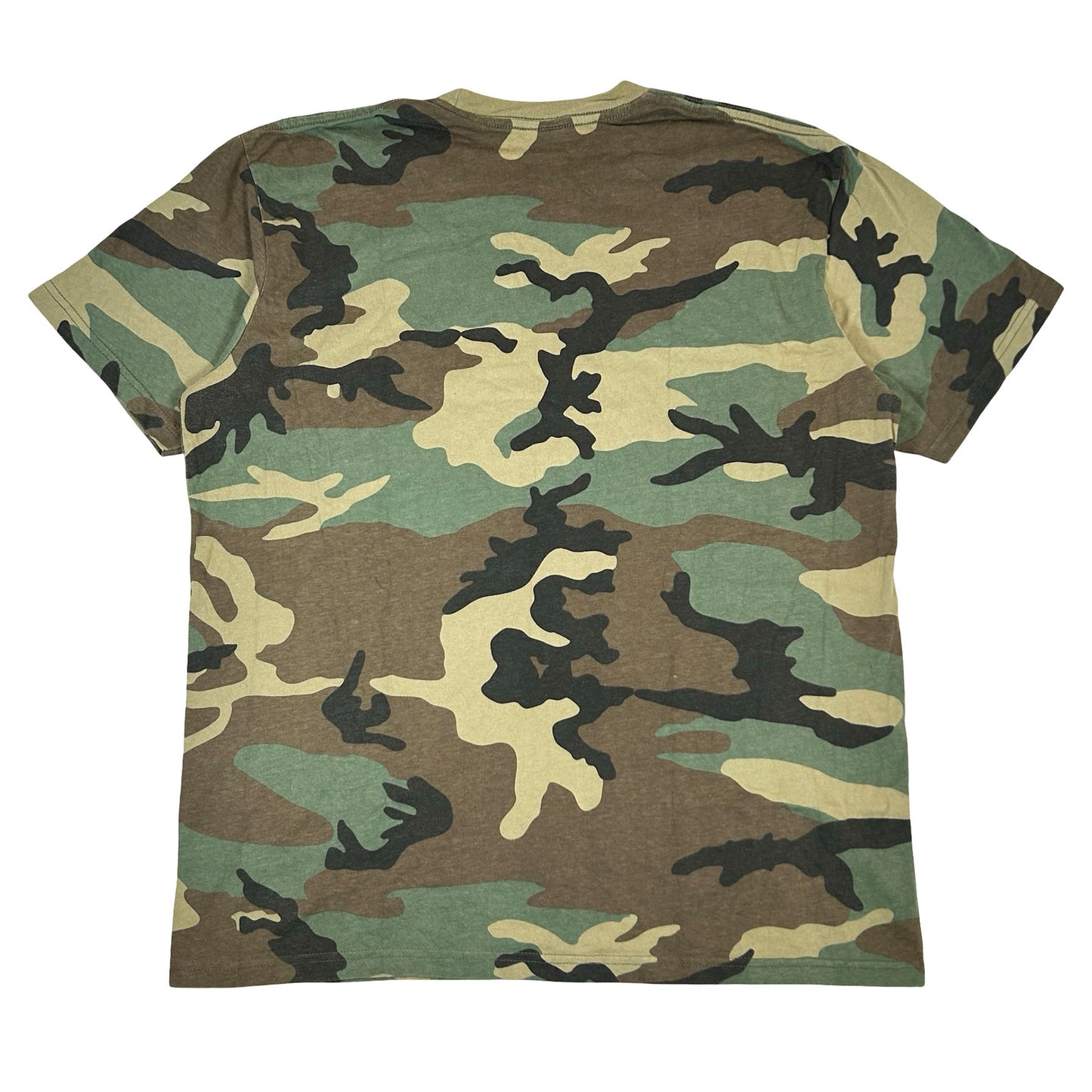 Supreme Fronts Tee Woodland Camo [USED] - L (Used)