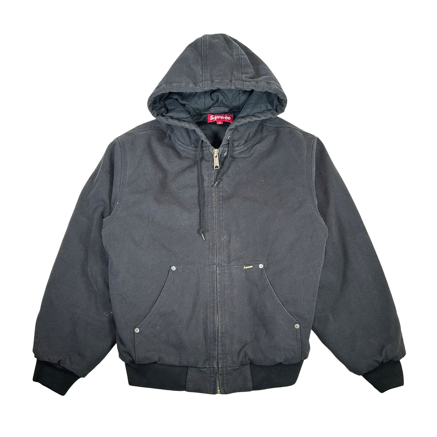 Supreme The Misfits Hooded Work Jacket Black [USED] - S (Used)
