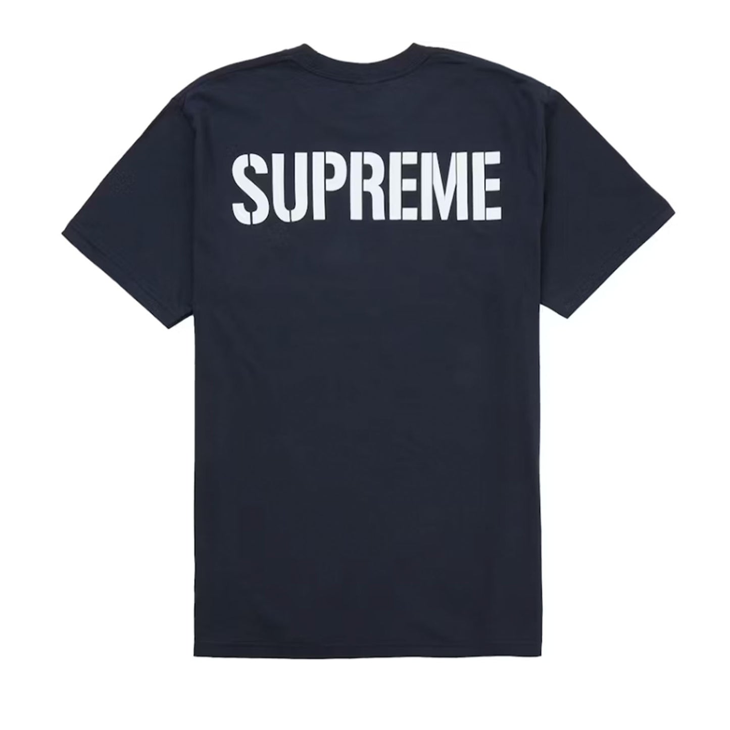 Supreme World Famous Tee Navy