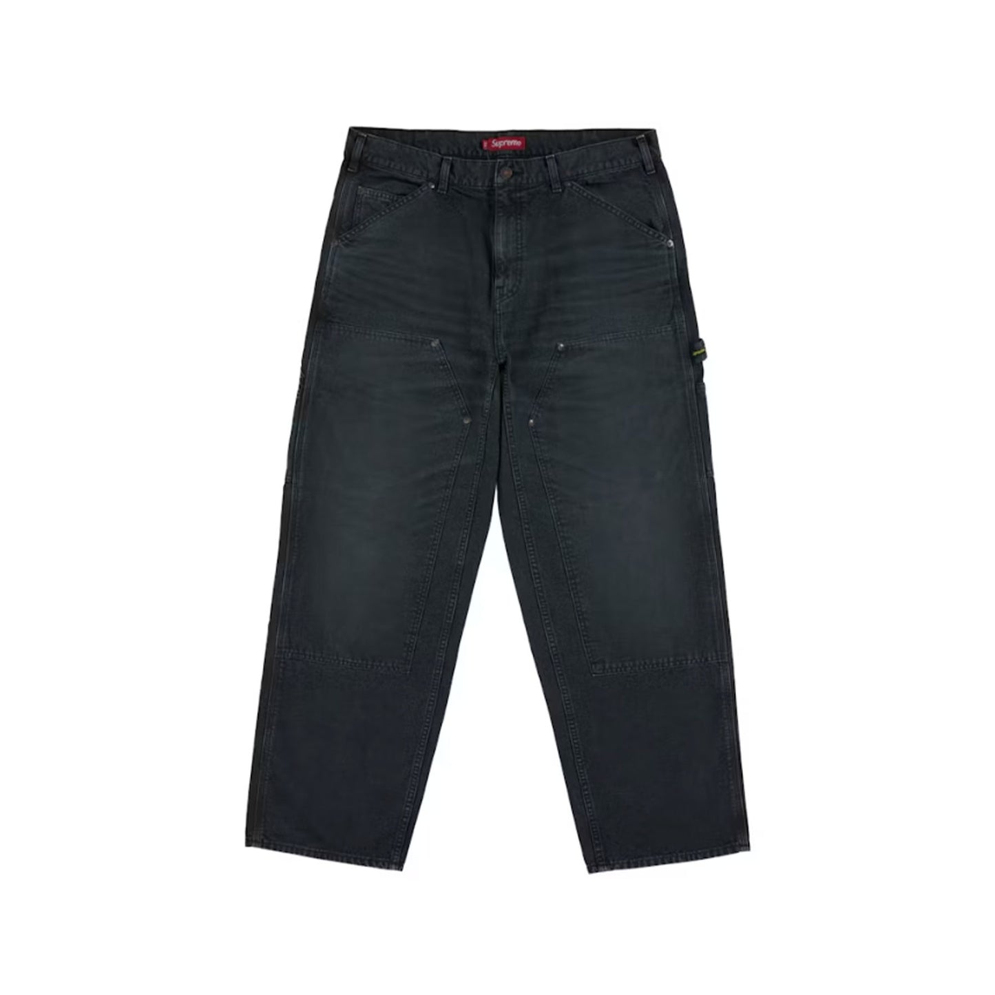 Supreme Worn Double Knee Painter Pant (SS26) Black