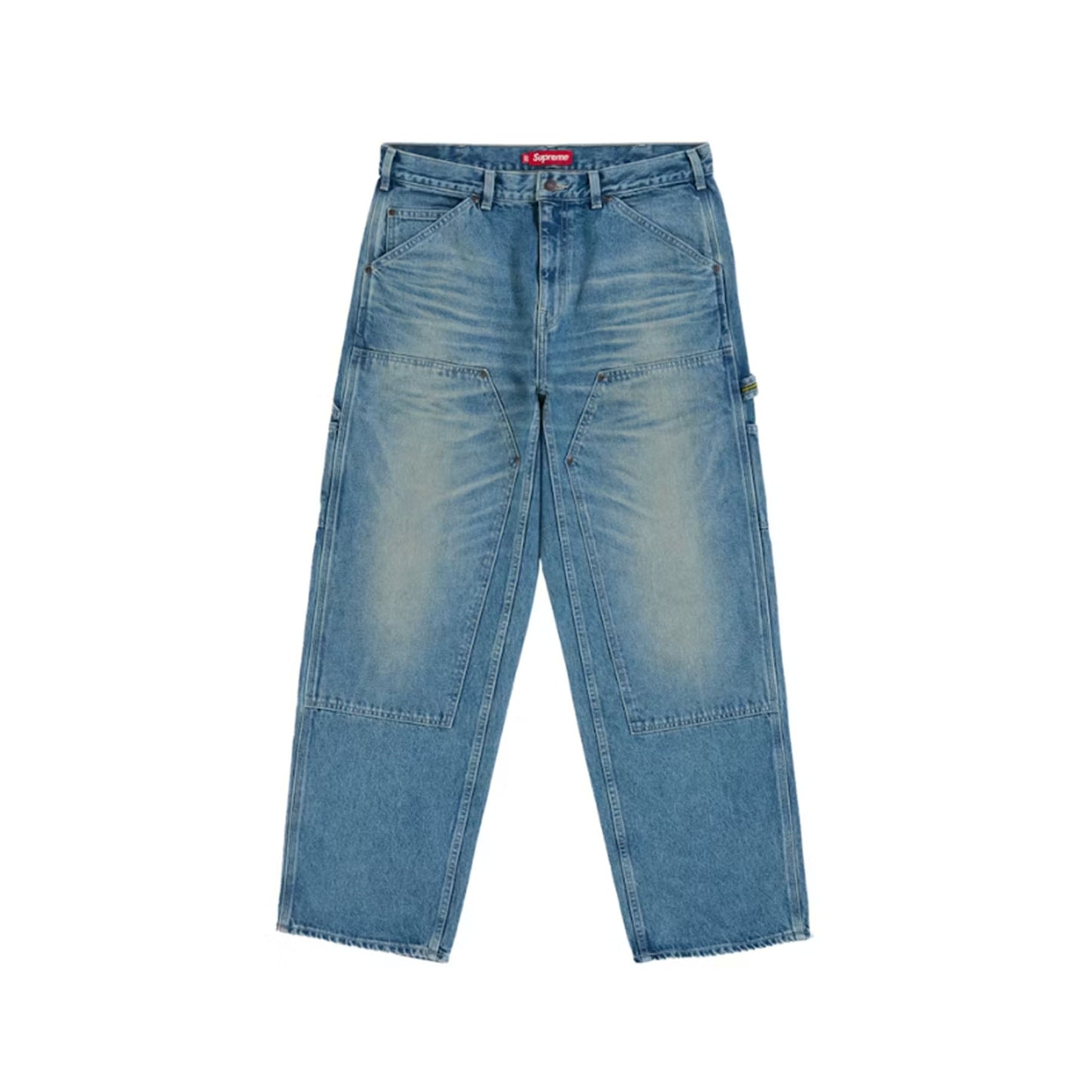 Supreme Worn Double Knee Painter Pant (SS26) Blue