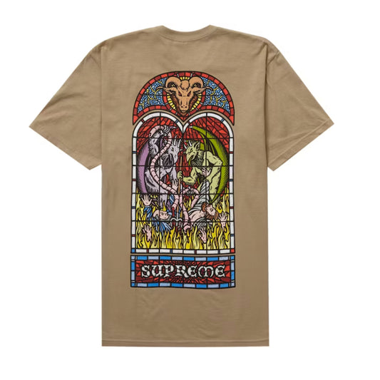 Supreme Worship Tee Khaki [USED] - M (Used)
