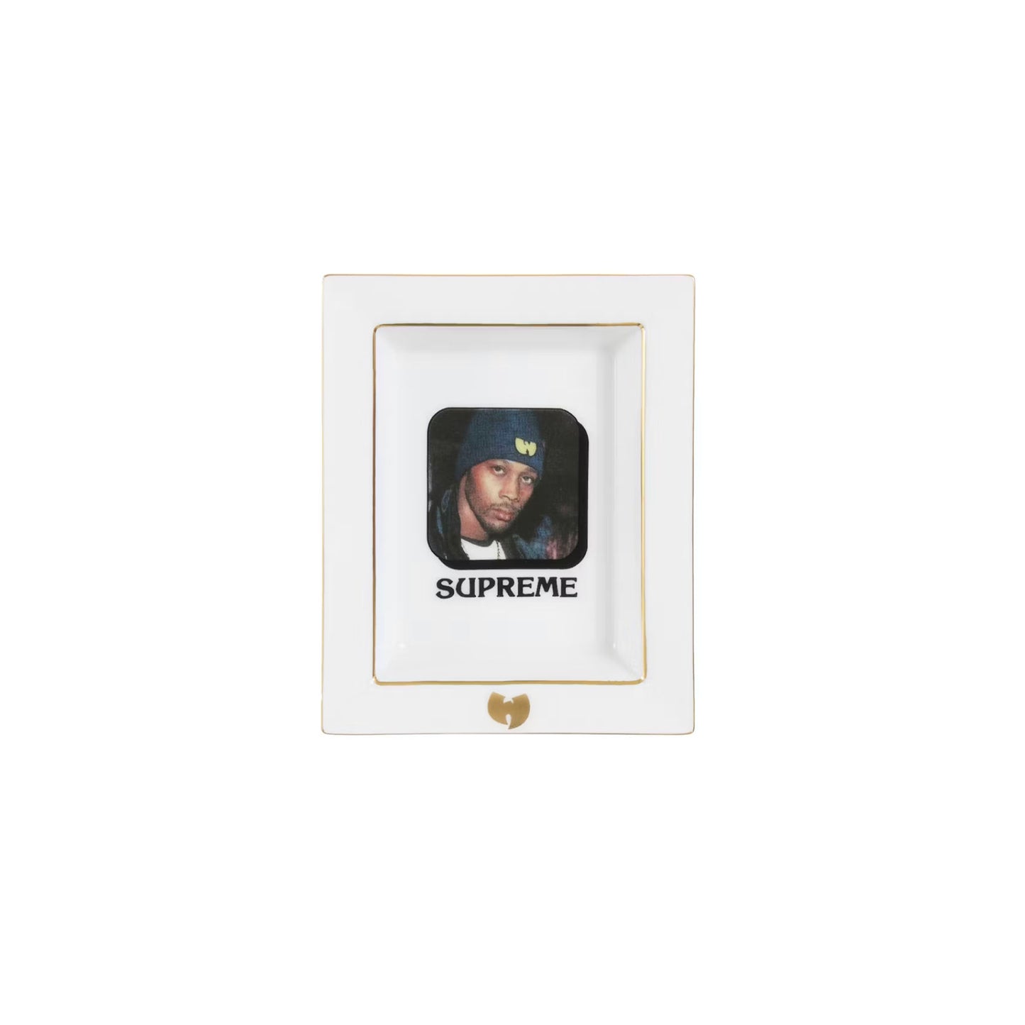 Supreme Wu-Tang Clan RZA Meissen Tray White