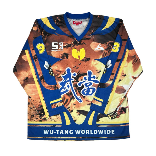 Supreme Wu-Tang Clan Hockey Jersey Blue [USED] - L (Used)