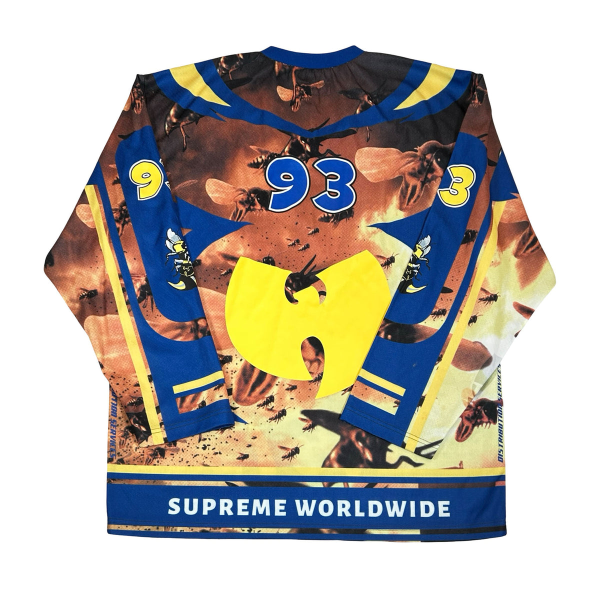 Supreme Wu-Tang Clan Hockey Jersey Blue [USED] - L (Used)